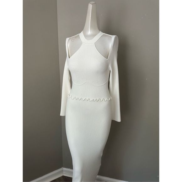 SELF-PORTRAIT Shoulder & Back Cut Outs Dress - Picture 4 of 9